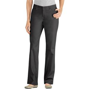 imageDickies Womens Curvy Straight Leg Stretch Twill PantBlack V1