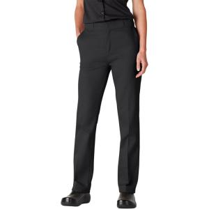 imageDickies Womens Flex Work Pants  Stretch Straight Leg Uniform Trousers for Office Retail ampamp HealthcareBlack