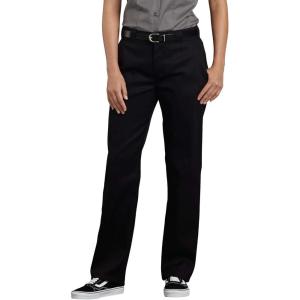 imageDickies Womens Flex Work Pants  Stretch Straight Leg Uniform Trousers for Office Retail ampamp HealthcareBlack V1
