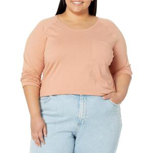 imageDickies Womens Long Sleeve Cooling Tempiq Performance TShirtCork Heather