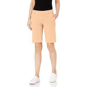 imageDickies Womens Perfect Shape Twill Bermuda ShortsRinsed Peach Fuzz