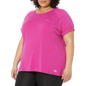 imageDickies Womens Plus Cooling Short Sleeve TShirtFestival Fuchsia
