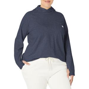 imageDickies Womens Plus Tempiq Performance Sun ShirtDark Navy Heather