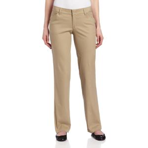 imageDickies Womens PlusSize Relaxed Straight Stretch Twill PantDesert SandKhaki