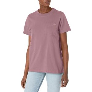 imageDickies Womens Short Sleeve Heavyweight Pocket TShirtLilac
