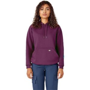 imageDickies Womens Water Repellent Sleeve Logo HoodiePurple
