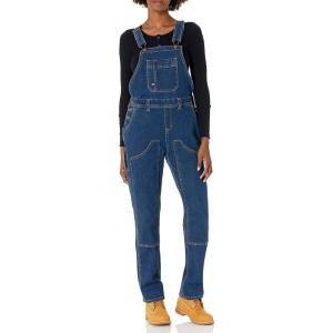 imageDickies womens Double Front Bib OverallDark Stone Wash