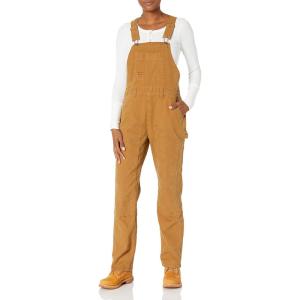 imageDickies womens Double Front Bib OverallRed Ochre