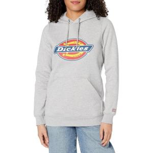 imageDickies womens Heavyweight Logo Fleece PulloverHeather Gray