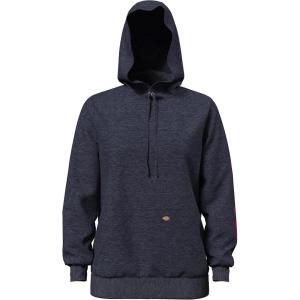 imageDickies womens Heavyweight Wordmark Fleece PulloverHeather Navy