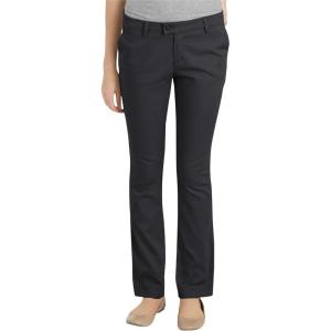 imageDickies womens Juniors Plus Size Slim Straight Stretch PantBlack