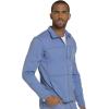 imageDickies Dynamix Men Warm Up Scrubs Jacket Zip Front DK310Ciel Blue