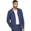 imageDickies Dynamix Men Warm Up Scrubs Jacket Zip Front DK310Navy