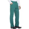 imageDickies Dynamix Scrub Pants for Men with Zip Fly AthleticInspired with FourWay Stretch and Moisture Wicking DK110Hunter Green