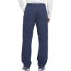 imageDickies Dynamix Scrub Pants for Men with Zip Fly AthleticInspired with FourWay Stretch and Moisture Wicking DK110Navy