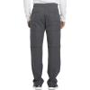 imageDickies Dynamix Scrub Pants for Men with Zip Fly AthleticInspired with FourWay Stretch and Moisture Wicking DK110Pewter