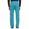imageDickies Dynamix Scrub Pants for Men with Zip Fly AthleticInspired with FourWay Stretch and Moisture Wicking DK110Teal Blue