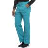 imageDickies Dynamix Scrub Pants for Men with Zip Fly AthleticInspired with FourWay Stretch and Moisture Wicking DK110Teal Blue