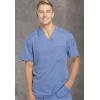 imageDickies Dynamix Scrubs for Men AthleticInspired VNeck Chest Pocket Scrub Top with FourWay Stretch ampamp Moisture Wicking DK610Ciel Blue