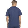 imageDickies Dynamix Scrubs for Men AthleticInspired VNeck Chest Pocket Scrub Top with FourWay Stretch ampamp Moisture Wicking DK610Navy