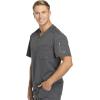 imageDickies Dynamix Scrubs for Men AthleticInspired VNeck Chest Pocket Scrub Top with FourWay Stretch ampamp Moisture Wicking DK610Pewter