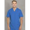 imageDickies Dynamix Scrubs for Men AthleticInspired VNeck Chest Pocket Scrub Top with FourWay Stretch ampamp Moisture Wicking DK610Royal