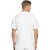 imageDickies Dynamix Scrubs for Men AthleticInspired VNeck Chest Pocket Scrub Top with FourWay Stretch ampamp Moisture Wicking DK610White