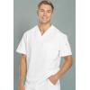 imageDickies Dynamix Scrubs for Men AthleticInspired VNeck Chest Pocket Scrub Top with FourWay Stretch ampamp Moisture Wicking DK610White