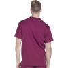 imageDickies Dynamix Scrubs for Men AthleticInspired VNeck Chest Pocket Scrub Top with FourWay Stretch ampamp Moisture Wicking DK610Wine