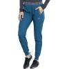 imageDickies Dynamix Women Scrubs Pant Natural Rise Tapered Leg Jogger DK185Caribbean Blue