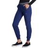 imageDickies Dynamix Women Scrubs Pant Natural Rise Tapered Leg Jogger DK185Navy  Black Combo