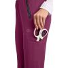 imageDickies Dynamix Women Scrubs Pant Natural Rise Tapered Leg Jogger DK185Wine