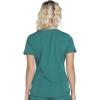 imageDickies Dynamix Womens Tops AthleticInspired VNeck Scrub Top with FourWay Stretch and Moisture Wicking DK730Green
