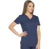 imageDickies Dynamix Womens Tops AthleticInspired VNeck Scrub Top with FourWay Stretch and Moisture Wicking DK730Navy