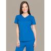 imageDickies Dynamix Womens Tops AthleticInspired VNeck Scrub Top with FourWay Stretch and Moisture Wicking DK730Royal