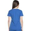 imageDickies Dynamix Womens Tops AthleticInspired VNeck Scrub Top with FourWay Stretch and Moisture Wicking DK730Royal