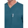 imageDickies EDS Essentials Men Scrubs Top Tuckable VNeck DK635Caribbean Blue