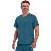 imageDickies EDS Essentials Men Scrubs Top Tuckable VNeck DK635Caribbean Blue