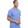 imageDickies EDS Essentials Men Scrubs Top Tuckable VNeck DK635Ciel