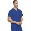 imageDickies EDS Essentials Men Scrubs Top Tuckable VNeck DK635Galaxy Blue
