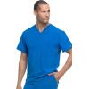 imageDickies EDS Essentials Men Scrubs Top Tuckable VNeck DK635Royal