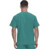 imageDickies EDS Essentials Men Scrubs Top Tuckable VNeck DK635Teal Blue