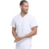 imageDickies EDS Essentials Men Scrubs Top Tuckable VNeck DK635White