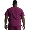 imageDickies EDS Essentials Men Scrubs Top Tuckable VNeck DK635Wine
