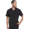 imageDickies EDS Essentials Men Scrubs Top VNeck DK645Black
