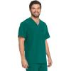 imageDickies EDS Essentials Men Scrubs Top VNeck DK645Hunter Green