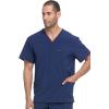imageDickies EDS Essentials Men Scrubs Top VNeck DK645Navy