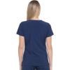 imageDickies EDS Essentials Mock Wrap Top Scrubs for Women with FourWay Stretch and Moisture Wicking DK625Navy