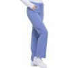 imageDickies EDS Essentials Scrubs for Women Drawstring Cargo Scrub Pants with FourWay Stretch and Moisture Wicking DK010Ciel