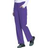 imageDickies EDS Essentials Scrubs for Women Drawstring Cargo Scrub Pants with FourWay Stretch and Moisture Wicking DK010Grape